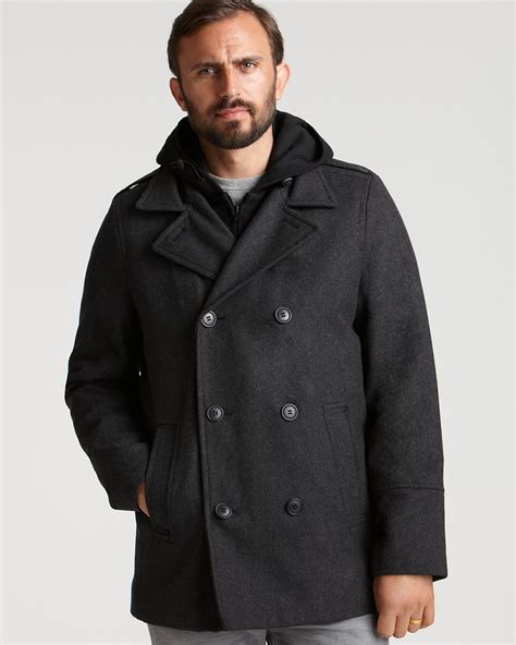 Wool Melton Peacoat 